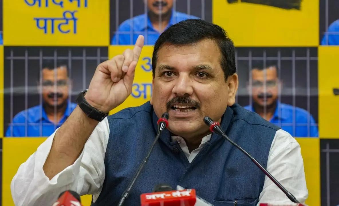 Sanjay Singh, Aam Aadmi Party leader and Rajya Sabha MP